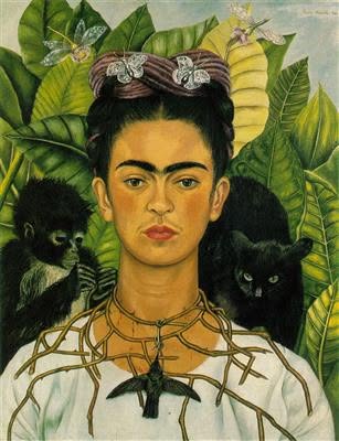 Frida Kahlo portréja
